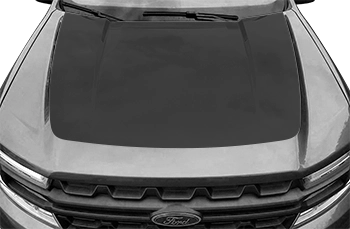 BUY and CUSTOMIZE Ford Maverick - Main Hood Decal Graphic Blackout