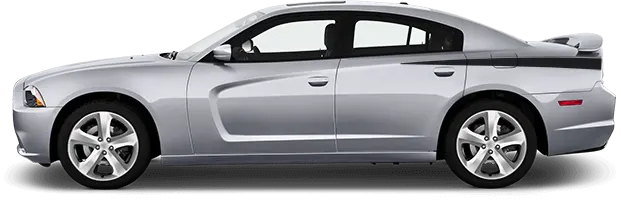 2011 to 2014 Dodge Charger Rear Quarter Spikes . Installed on Car